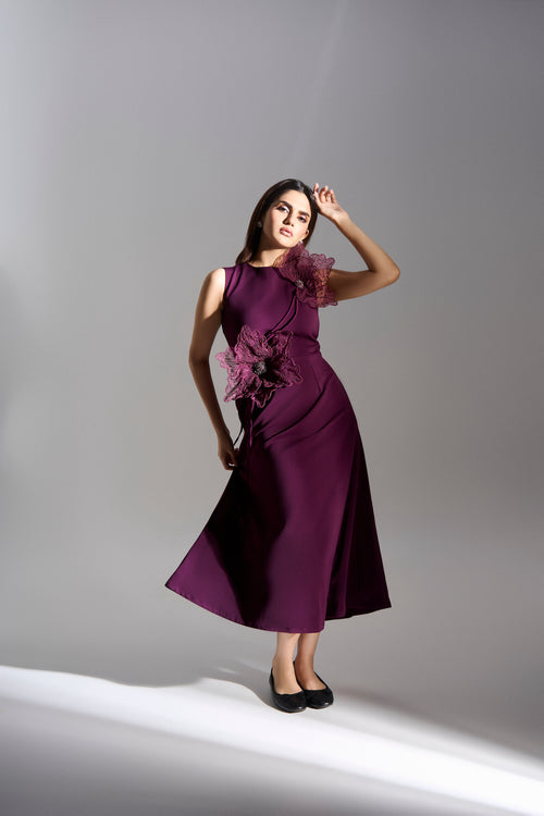 reina midi dress Reina Dress Ruby Red / XS