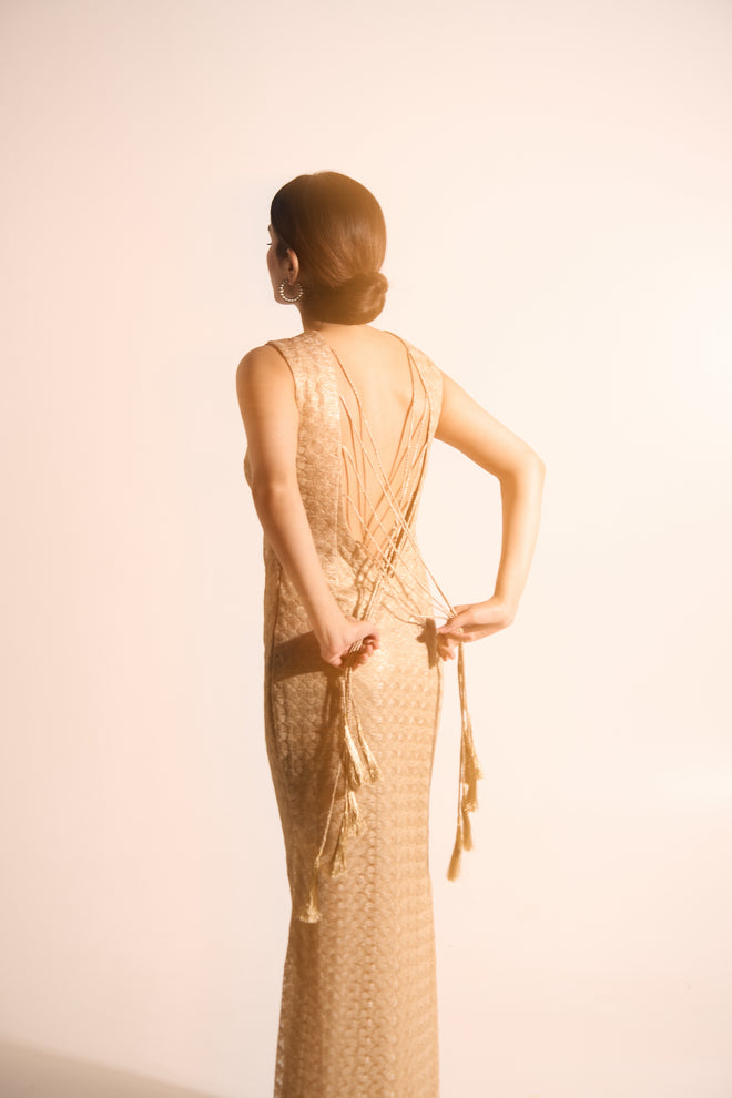 La Playa crochet dress