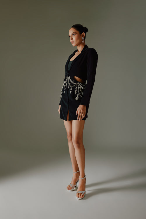 cher cut out dress The Cher Long Sleeve Cut-Out Dress