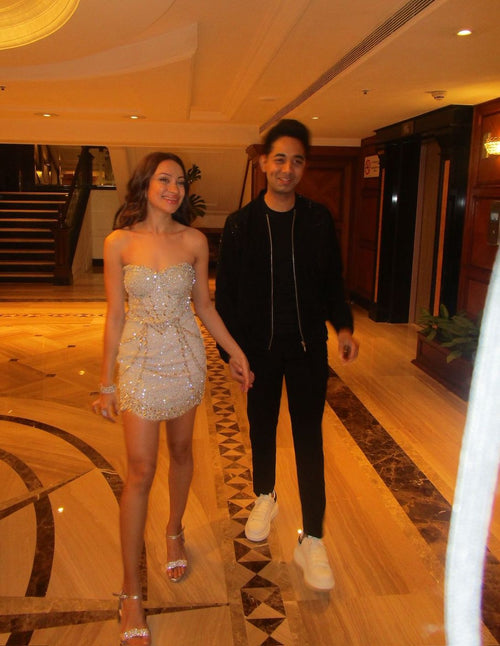 Greya Embellished dress